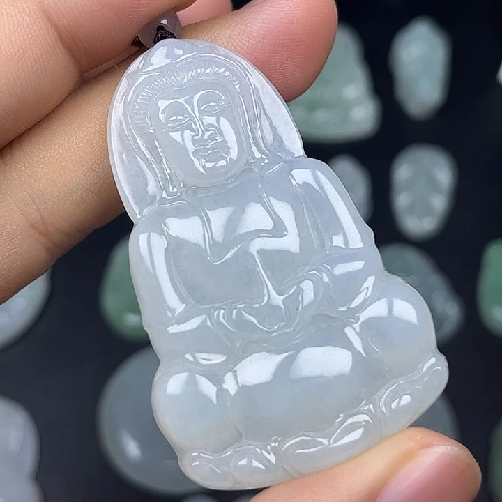 翡翠未镶嵌颈饰缅甸天然翡翠