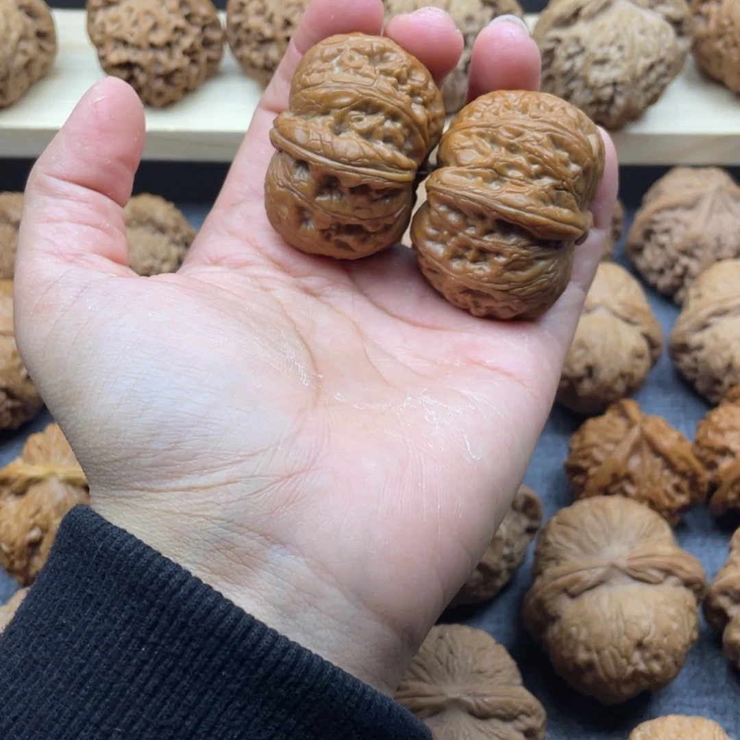 小***年把件文玩核桃元宝43