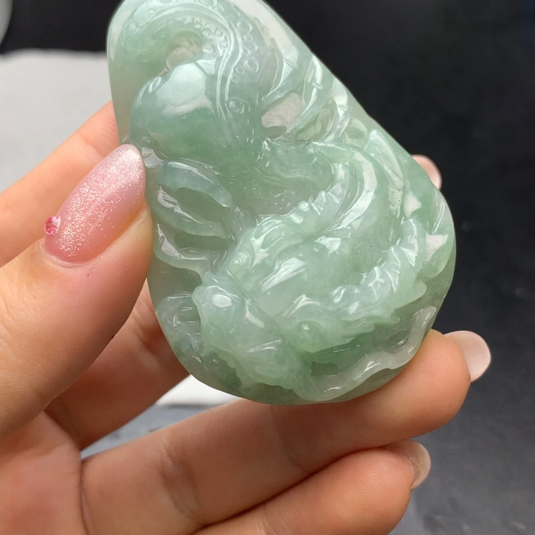 翡翠未镶嵌颈饰翡翠首饰未镶嵌吊坠