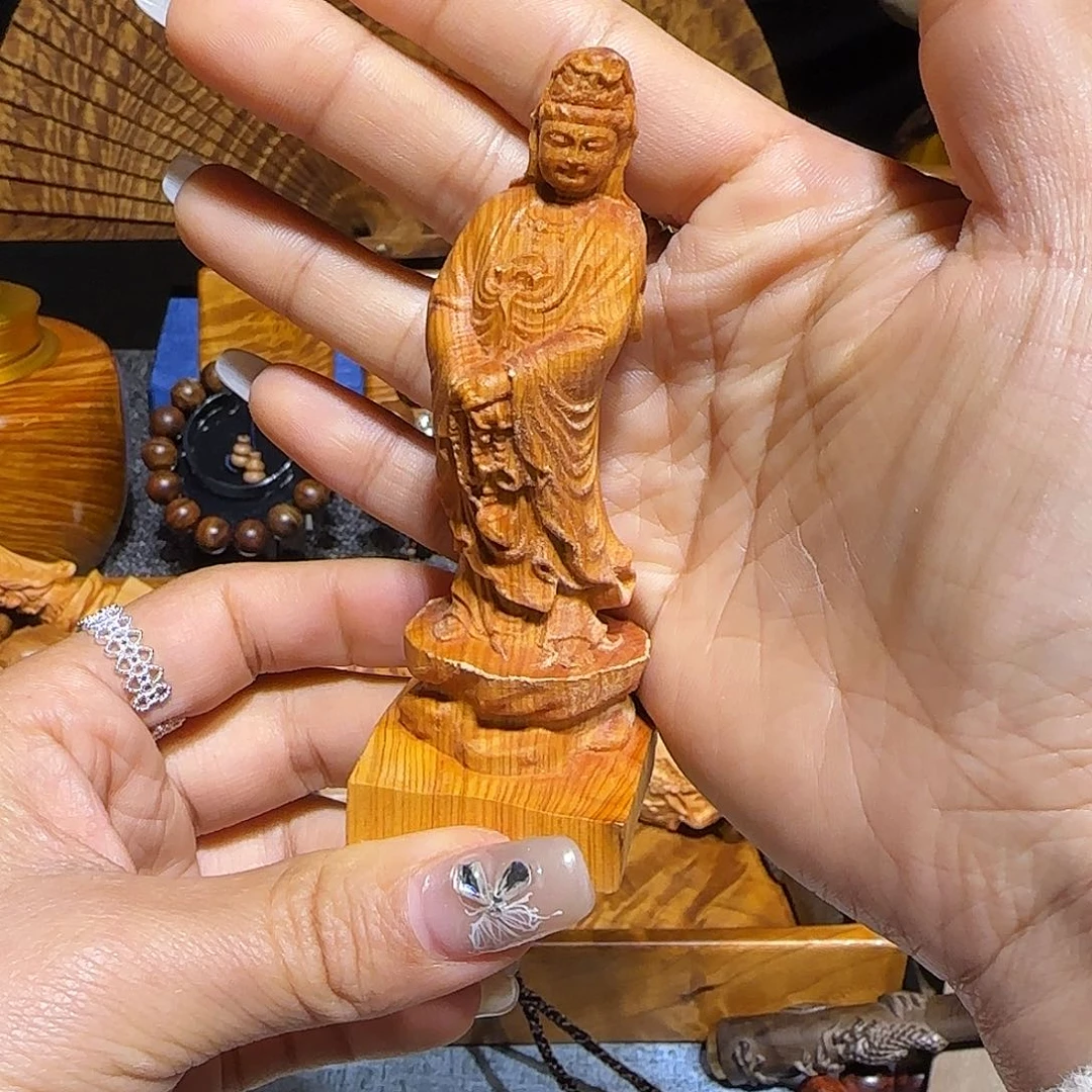 柏木（崖柏）手把件