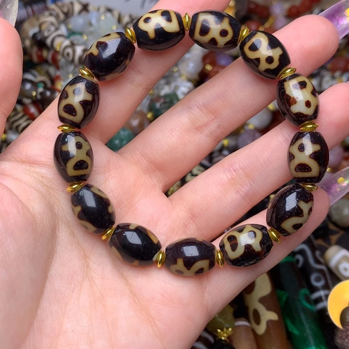 玛瑙/玉髓未镶嵌发一条