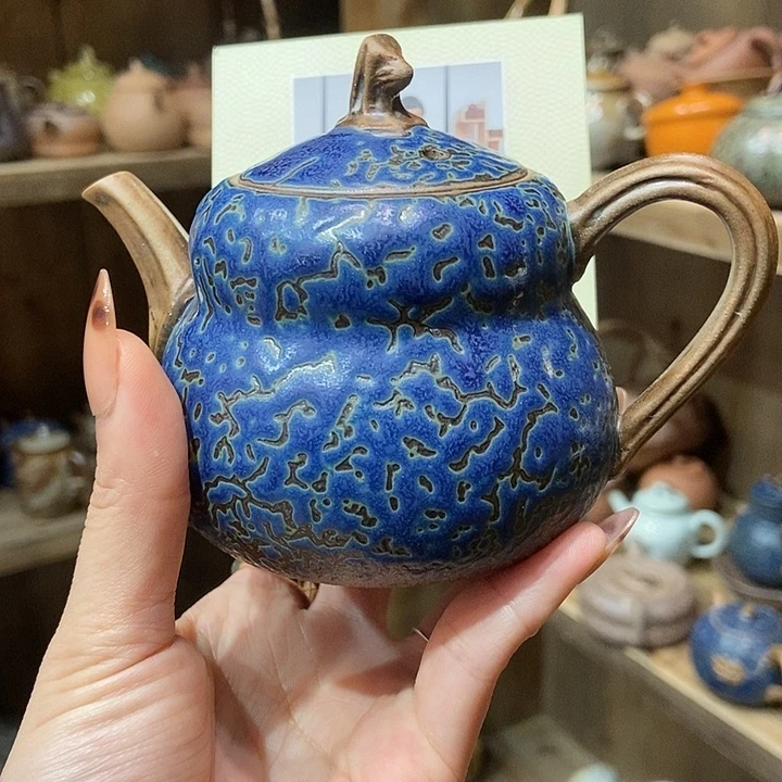 柴烧老岩泥高端茶器