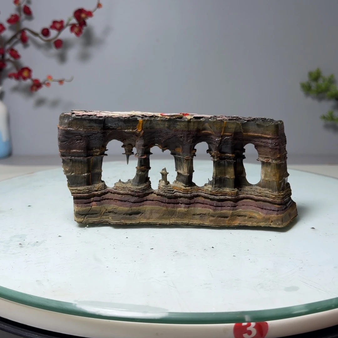 用***2石材灵璧石精品摆件