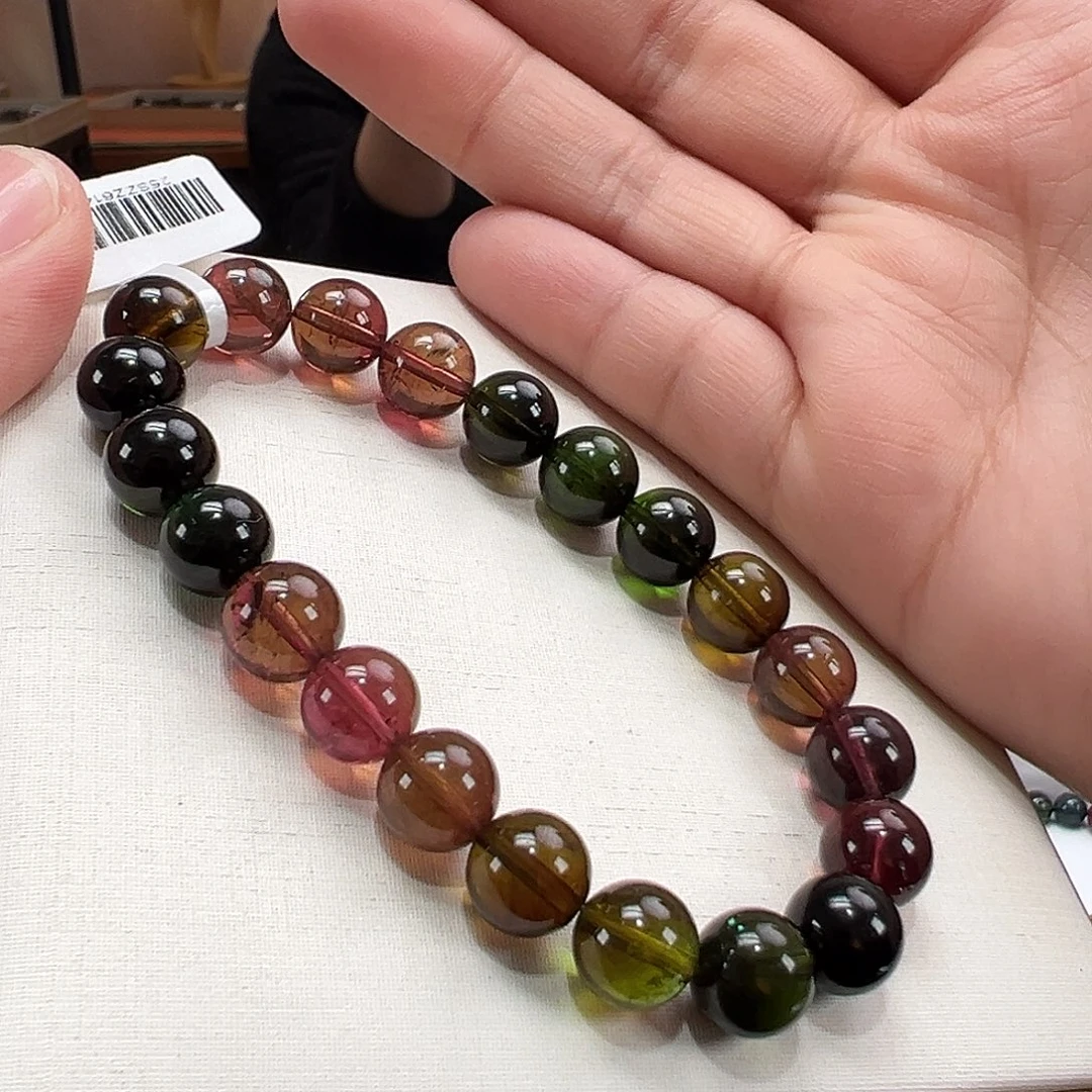 碧玺手串未镶嵌9mmmmmmm