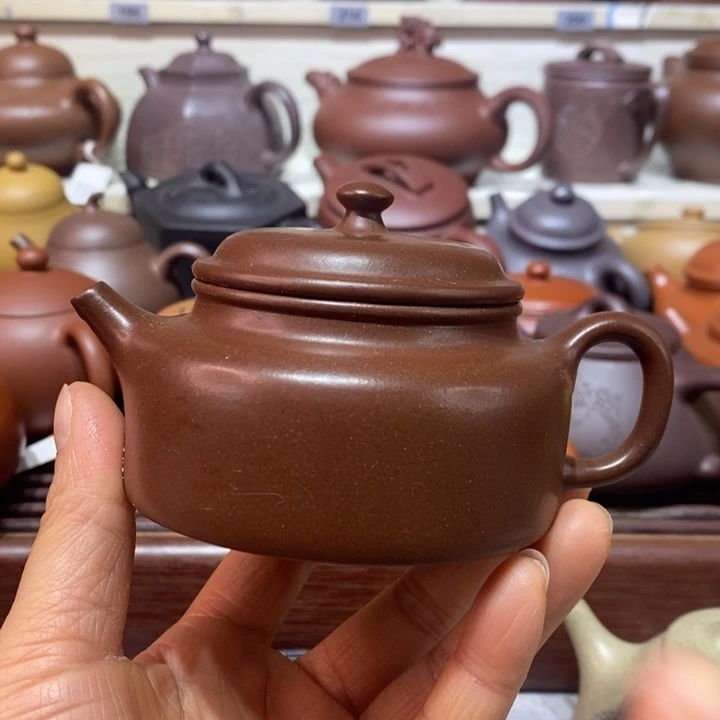 茶壶紫砂微瑕处理一把