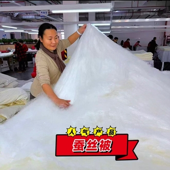 【栖桑记两种】特价福利蚕丝被子春秋被结婚送人春高档纯色丝滑X