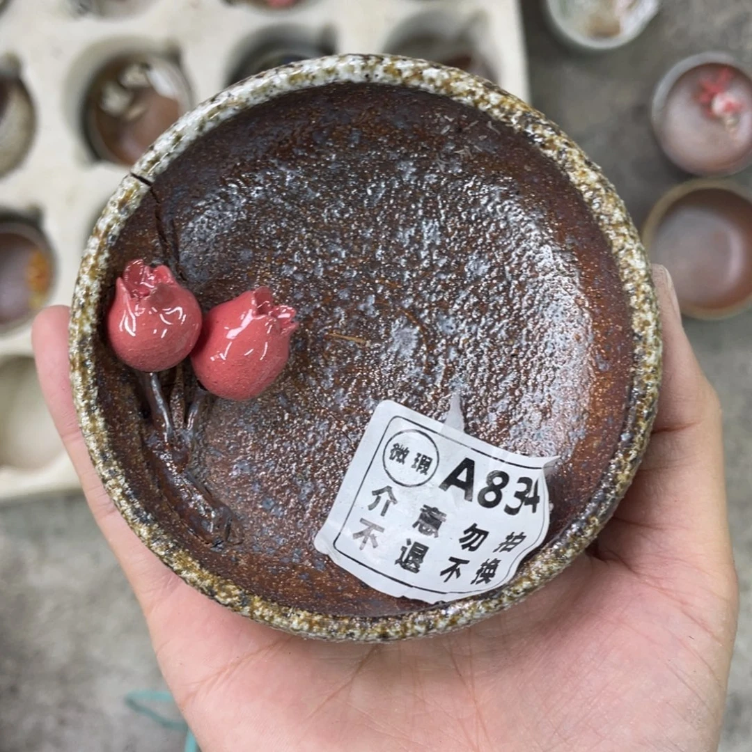 李***风纯手工柴烧茶壶茶具瑕摆件摆件