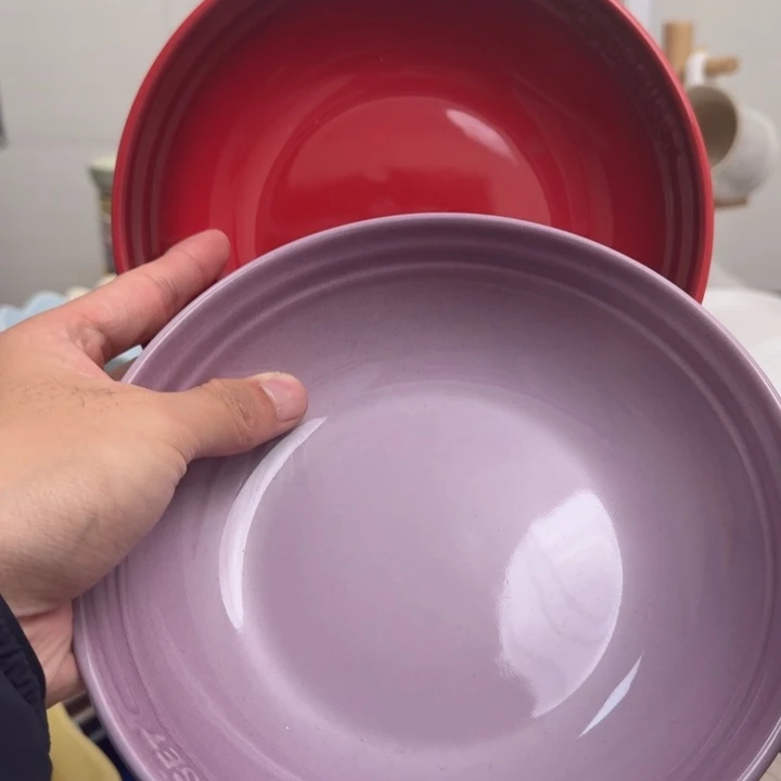 福利微瑕2个7英寸燕麦盘