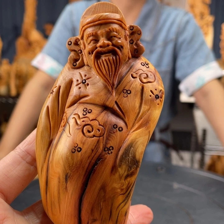柏木（崖柏）手把件