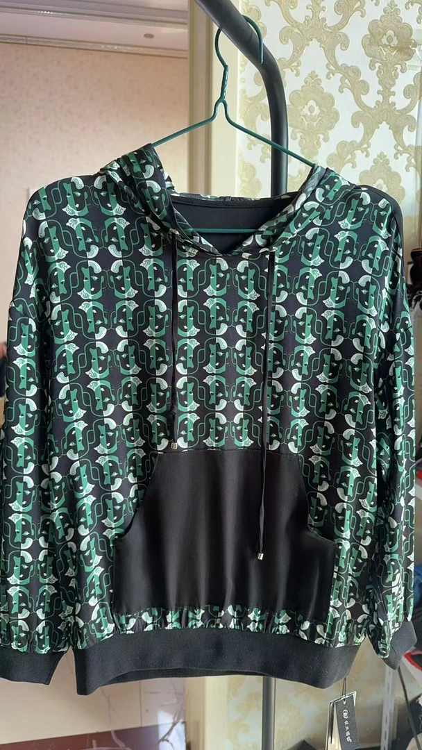 25春款款桑蚕丝弹力双桥上衣5236