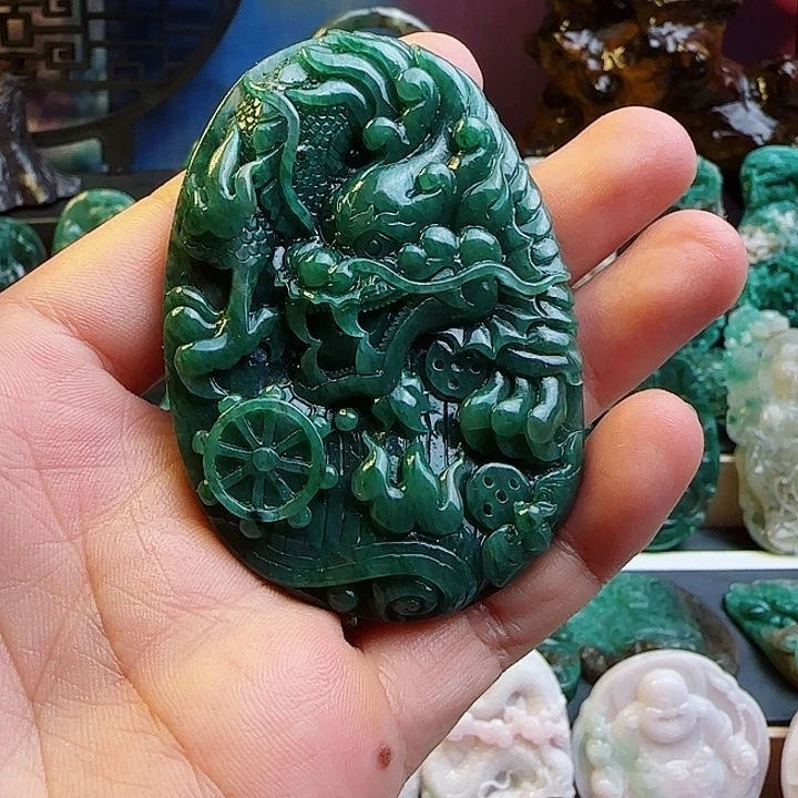 未镶嵌独山玉颈饰