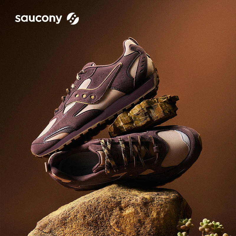Saucony索康尼TRAINER 80X情侣复古休闲跑步鞋耐磨防滑运动鞋