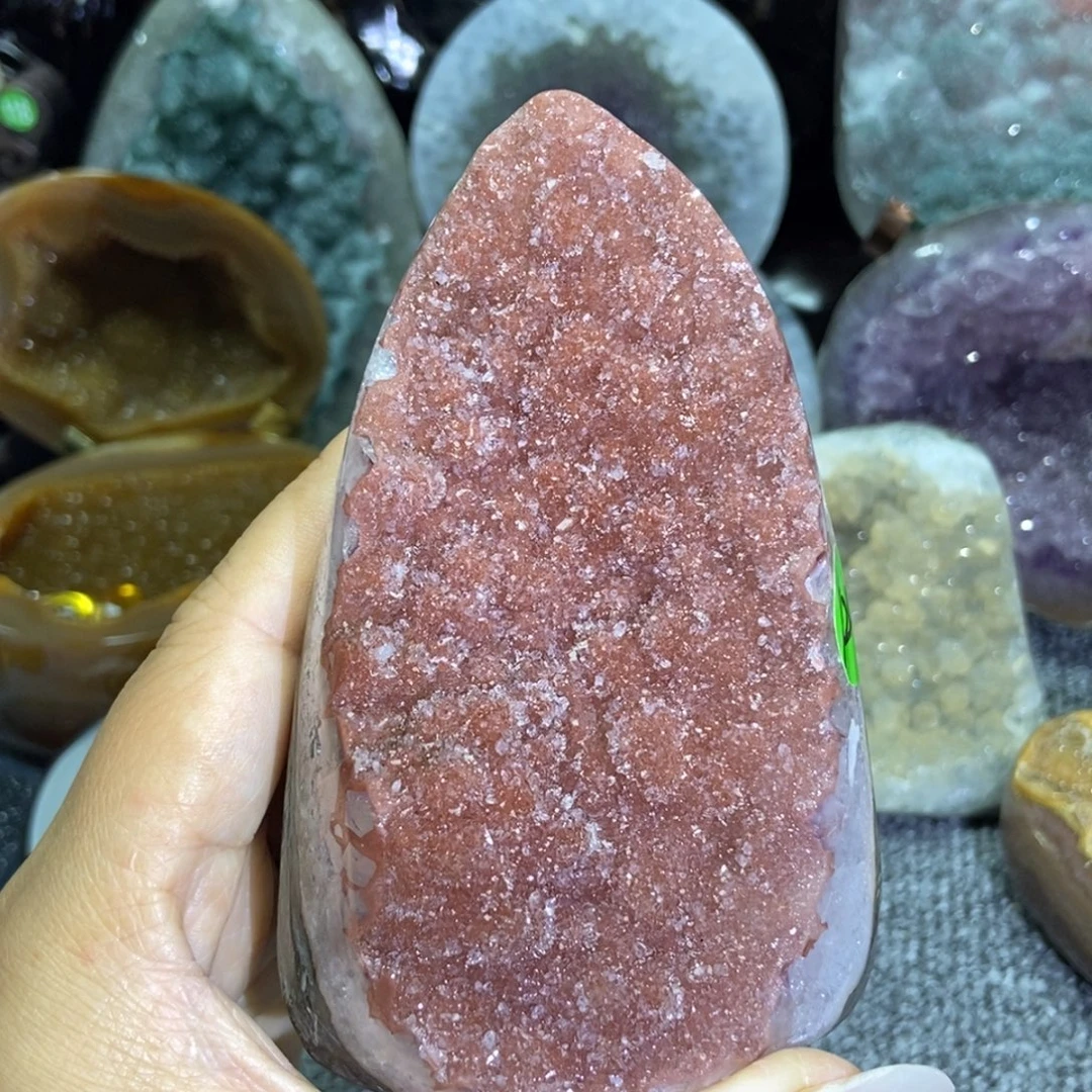 紫晶摆件未镶嵌水晶