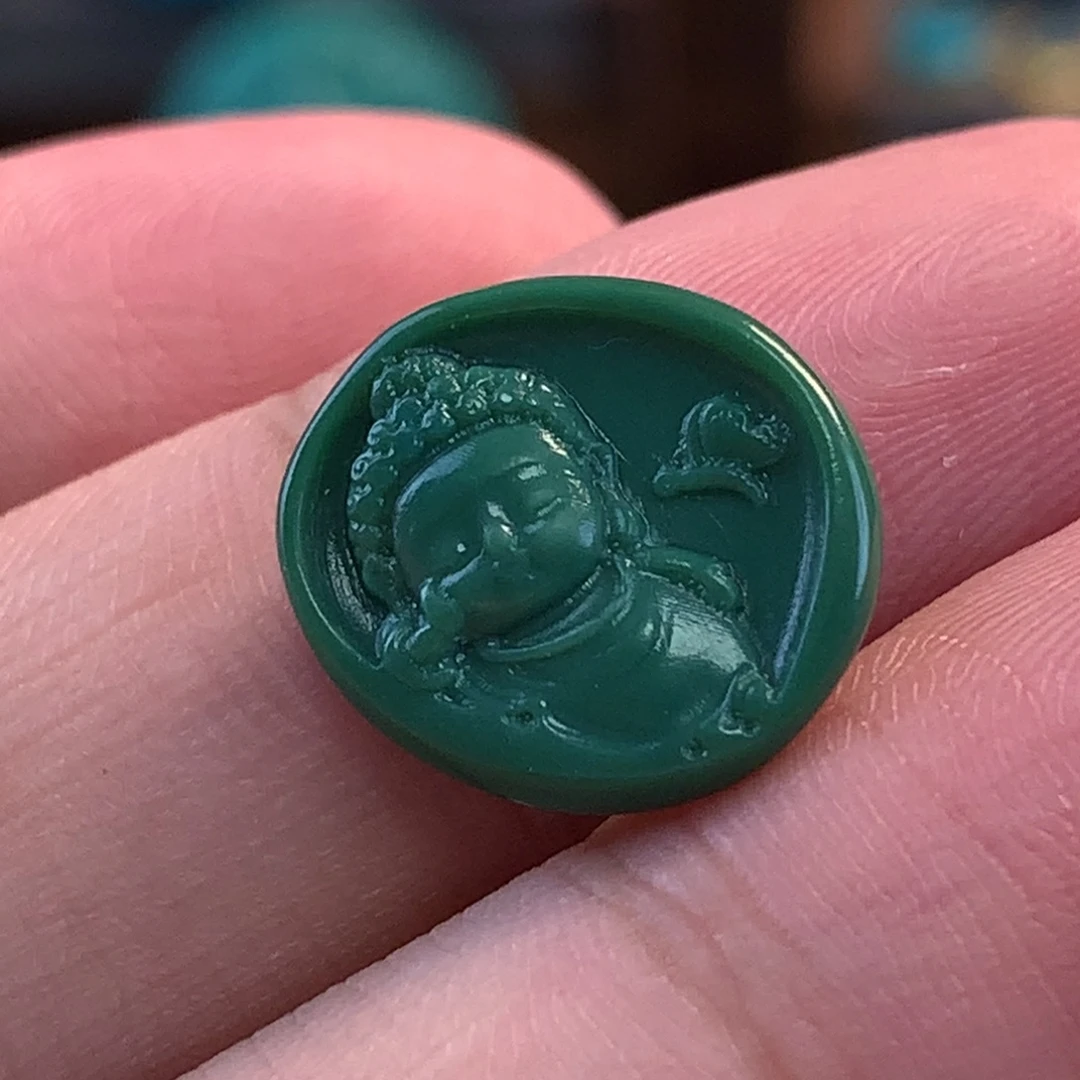 未镶嵌绿松石珠宝奇石