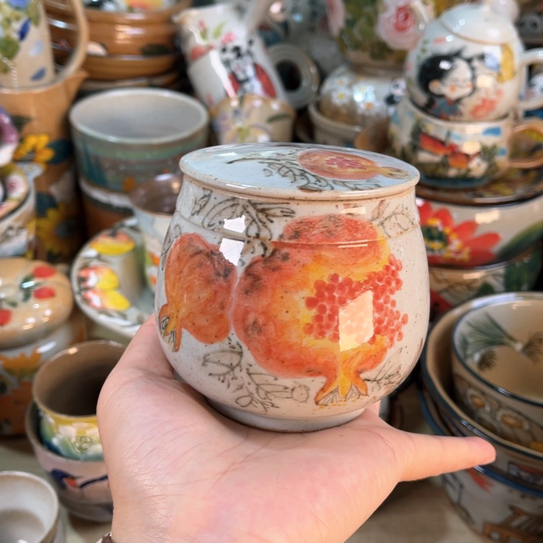 景德镇手工手绘杯