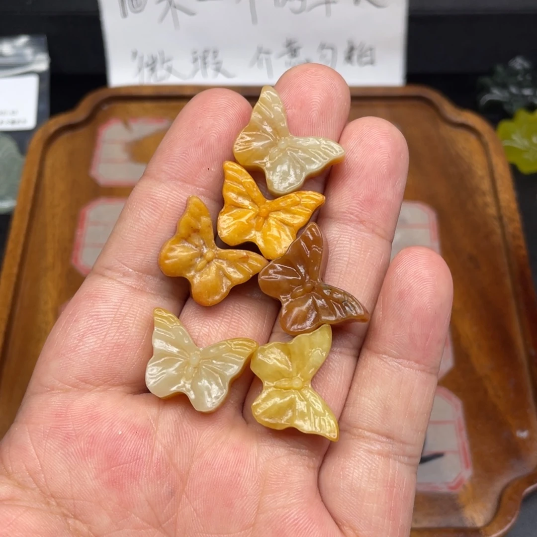 蛇纹石玉未镶嵌项链