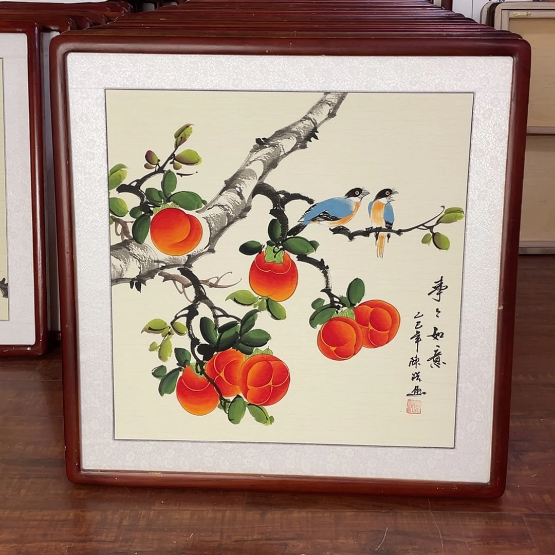 国画带框尺寸63*63厘米