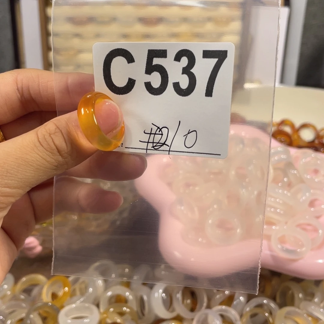 未镶嵌戒指玛瑙/玉髓537
