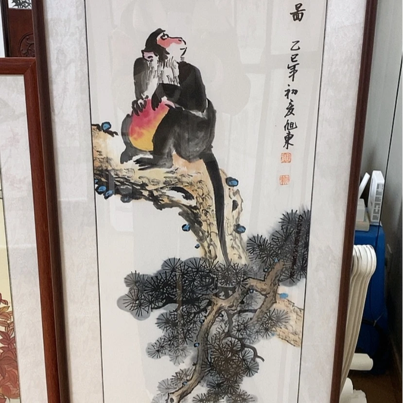 【闪购商品】国画手绘国画带框162.47