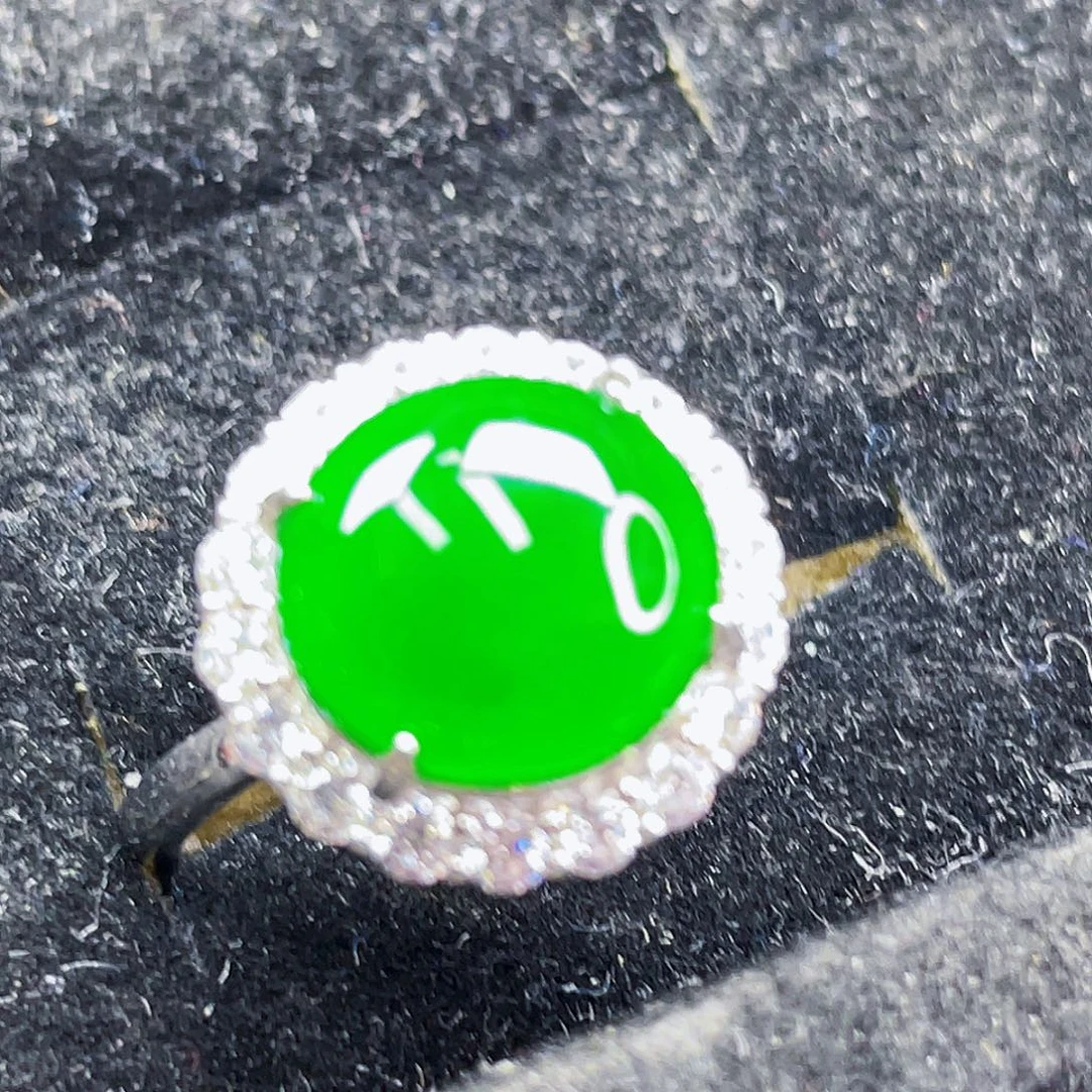 翡翠银S925镶嵌颈饰41