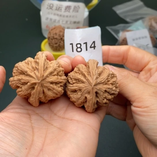 文玩核桃把件43.5大粗筋1814