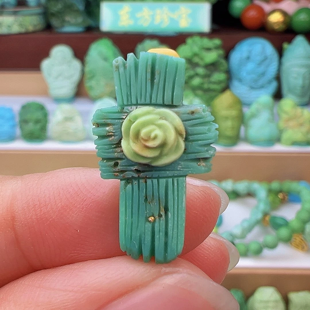 未镶嵌绿松石项链
