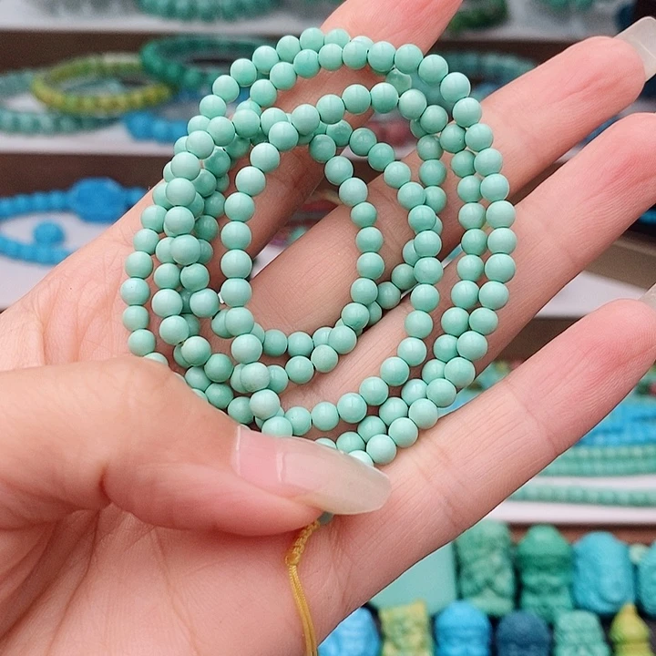 湖北原生态108小米珠4mm