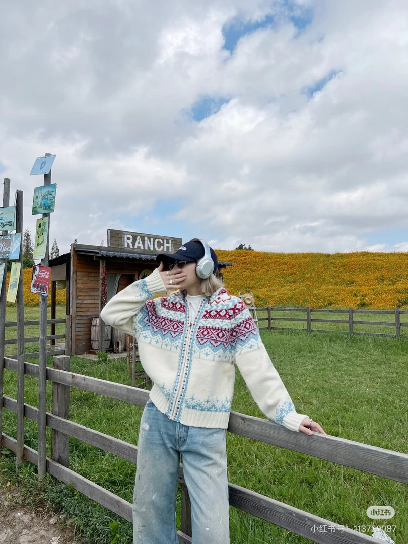 601-699韩系百搭显瘦针织衫软糯毛衣女外套羊毛外套31