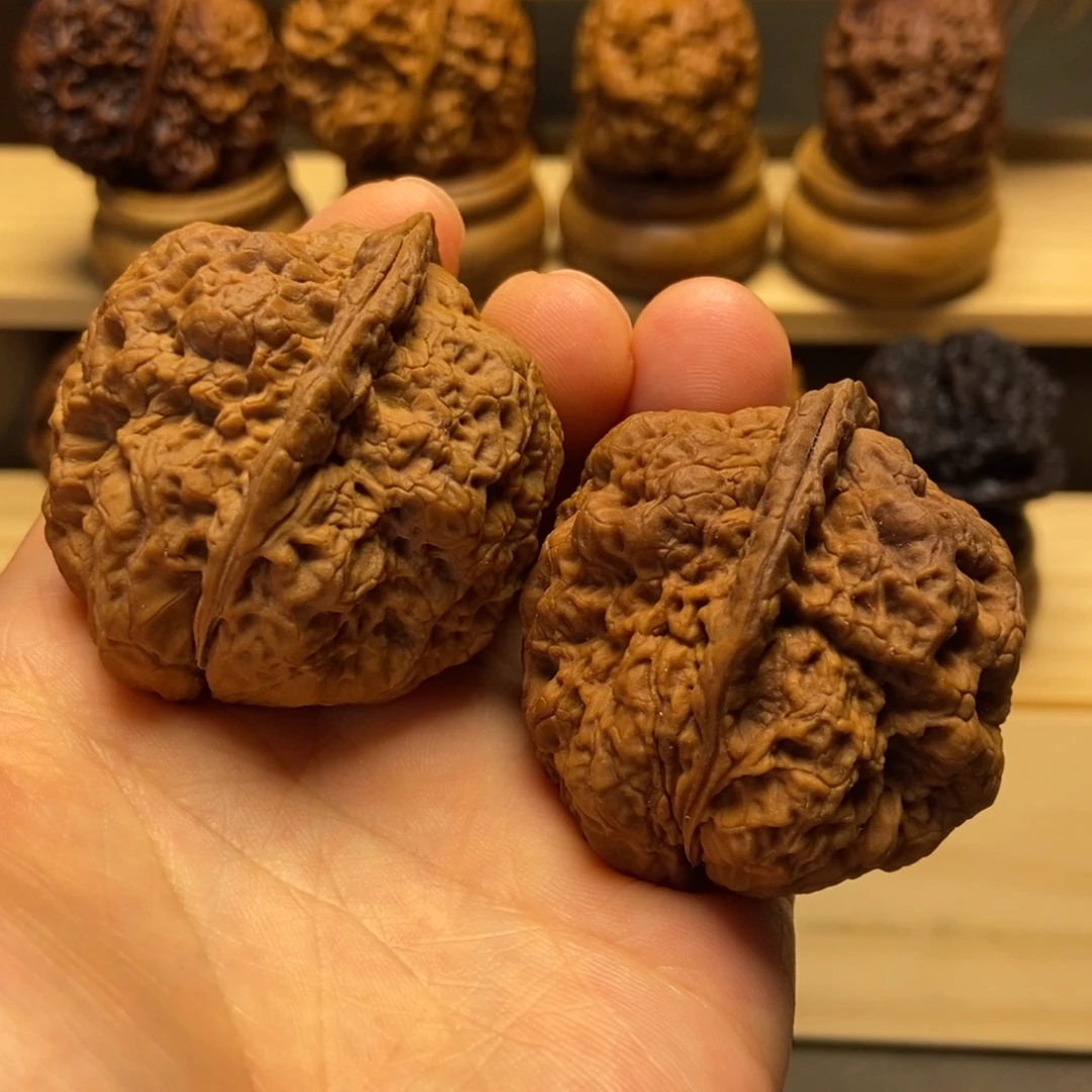 5***开吊坠文玩核桃金刚佛手