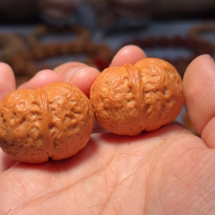 文玩核桃把件金丹元宝6586