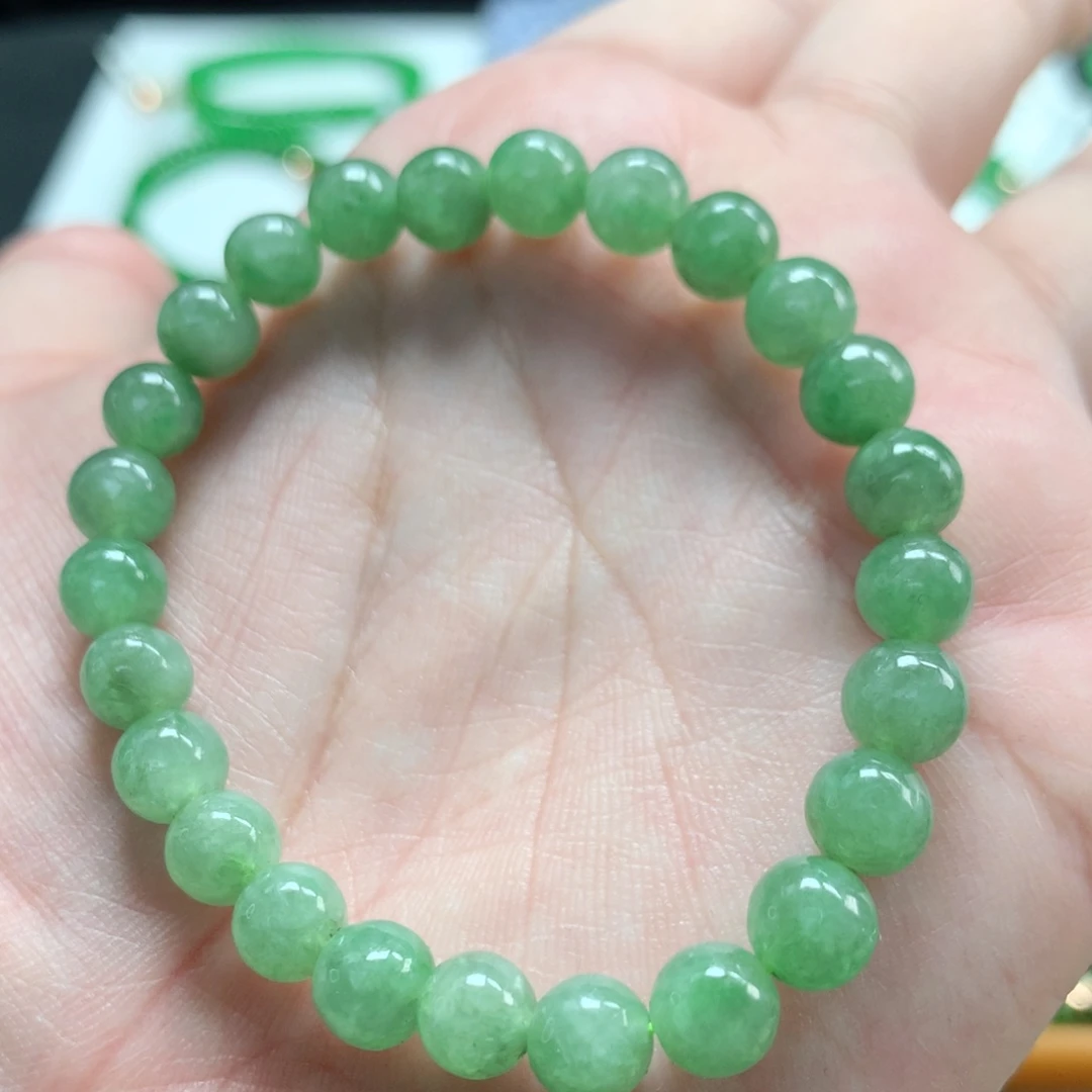 翡翠未镶嵌手链翡翠