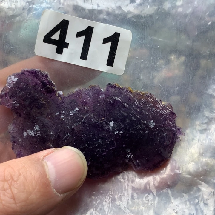 M***g珠宝半成品紫晶未镶嵌411