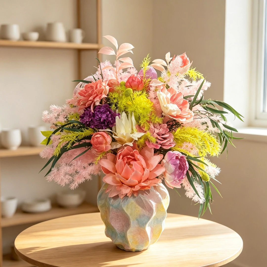 【云绯序】永生花桌面高颜值装饰花束客厅玄关家居高级家居轻奢摆件
