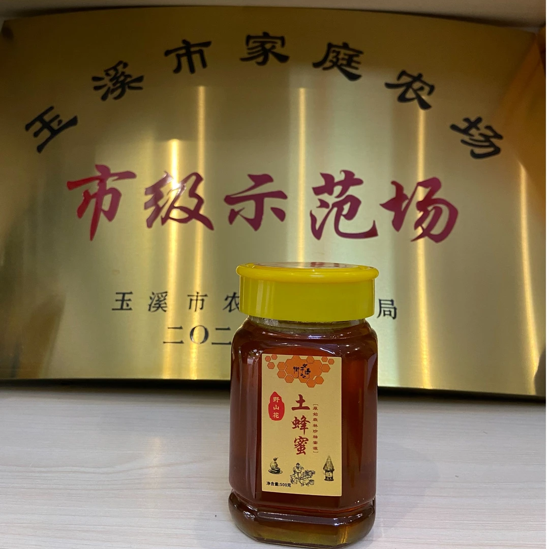 中华蜂土蜂蜜云南元江南溪老林百花蜜零添加500g纯正天然假一赔十