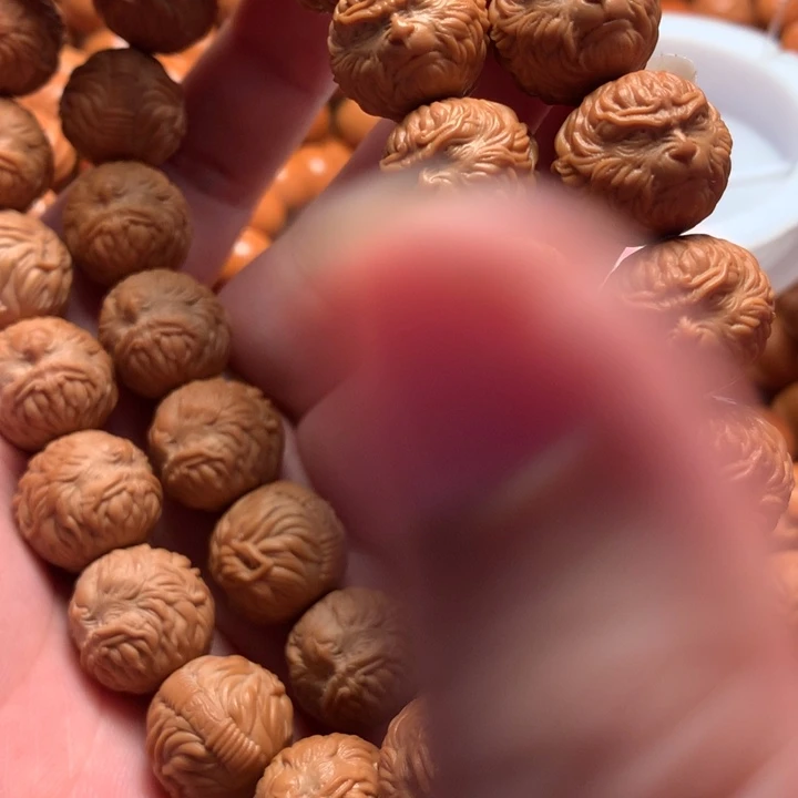 【闪购商品】猴头核桃手串今**风悟空