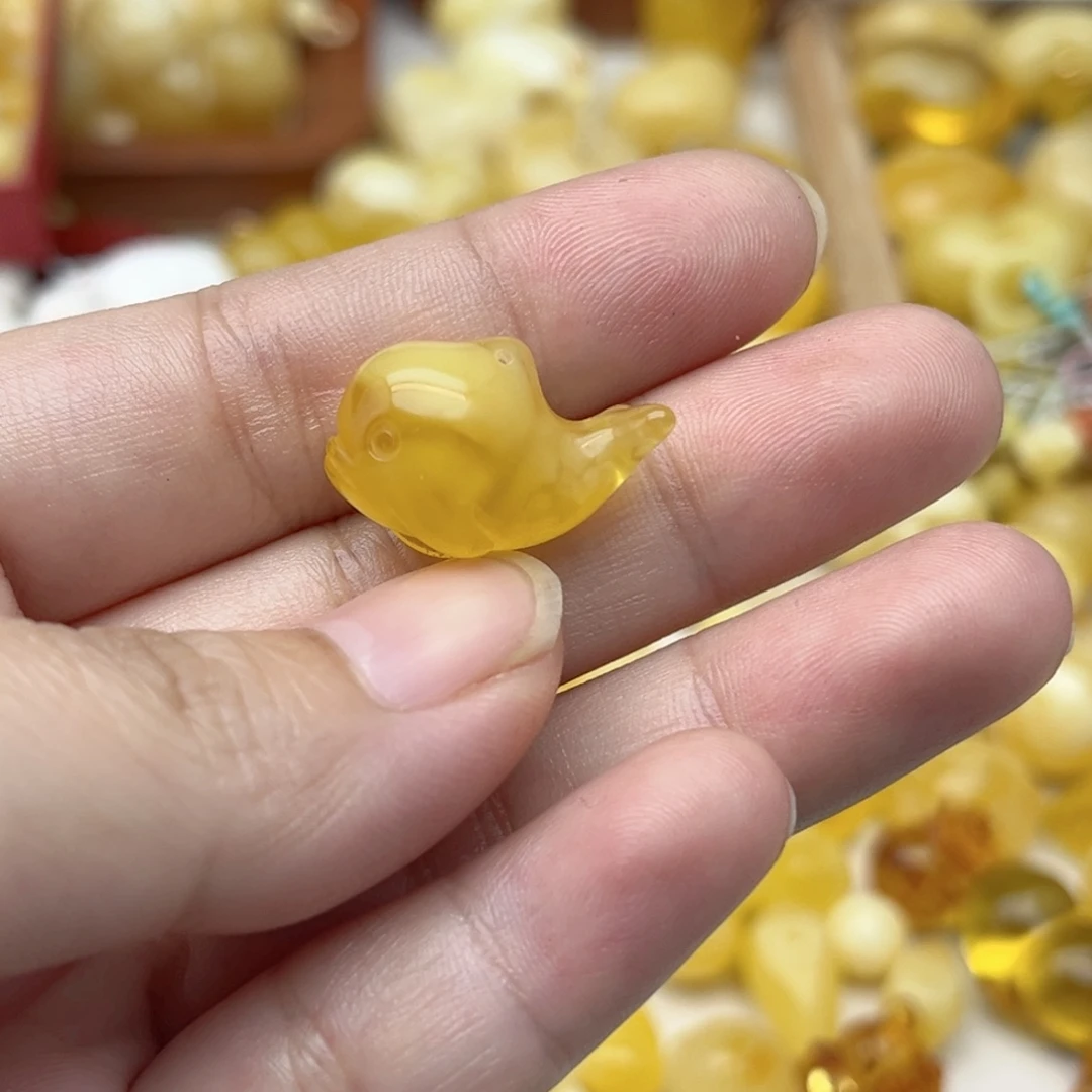 裸石蜜蜡未镶嵌天然