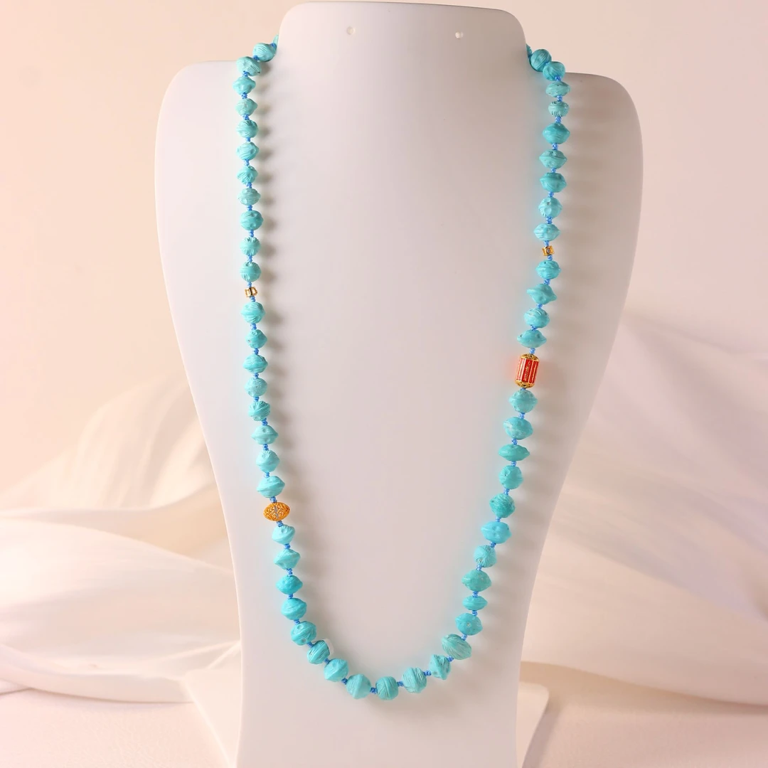 【老掌柜】绿松石雕刻项链/DKT060272