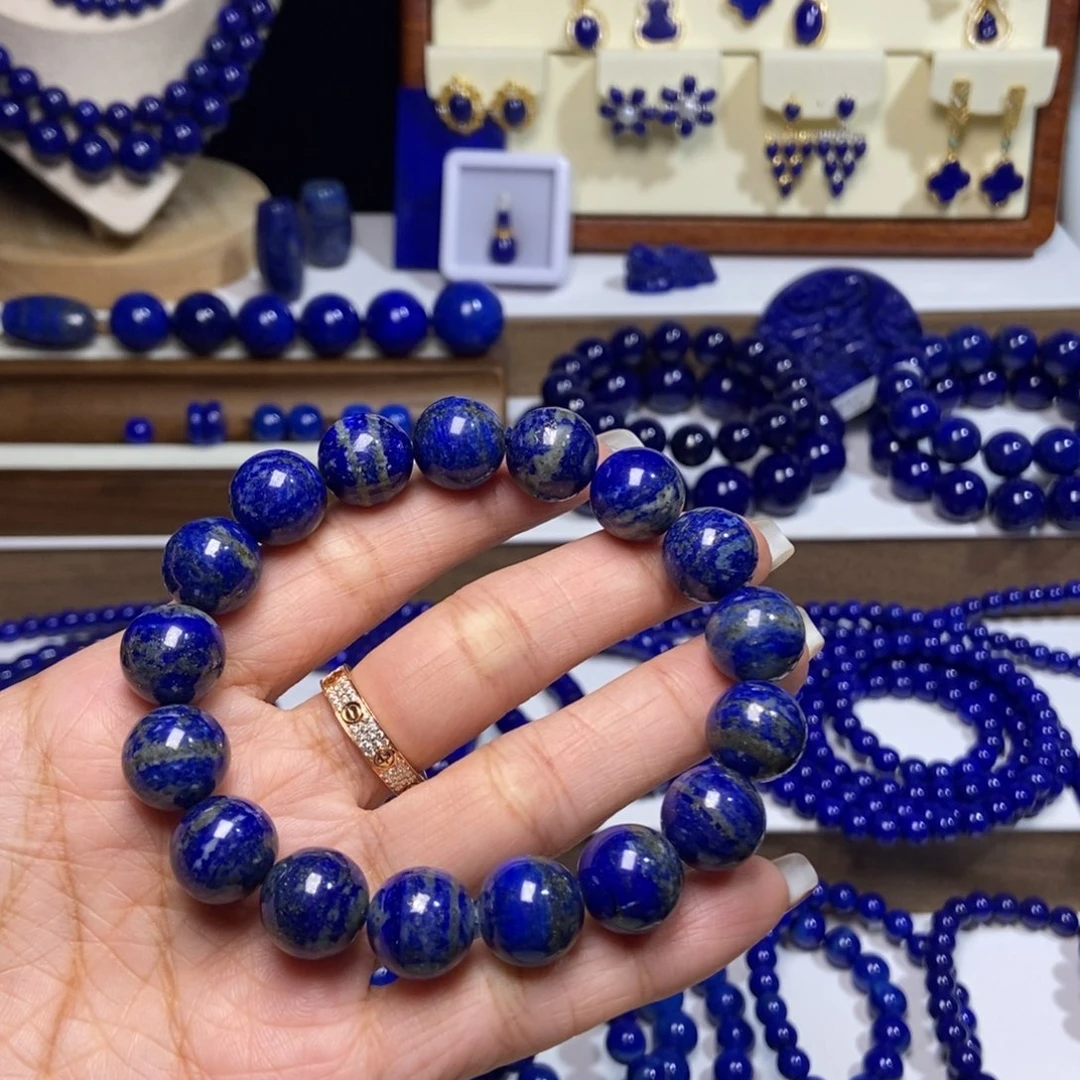 青金石未镶嵌12.5mm+福利手串