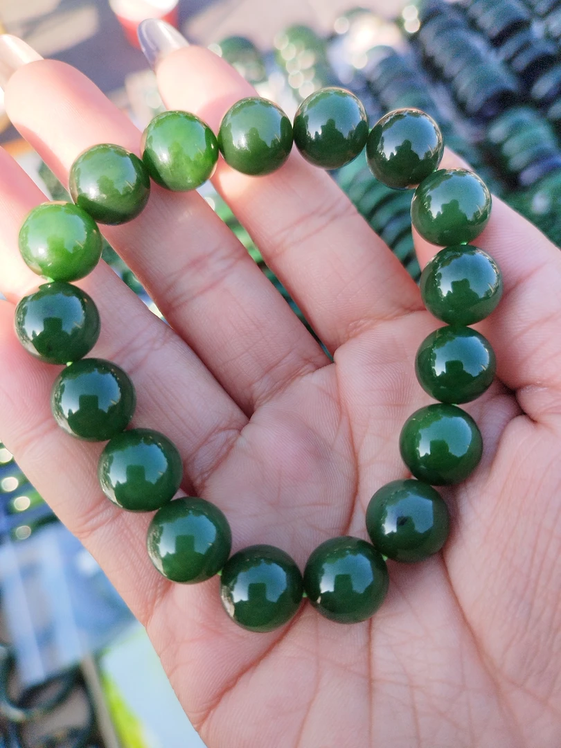 和田玉碧玉手串精品