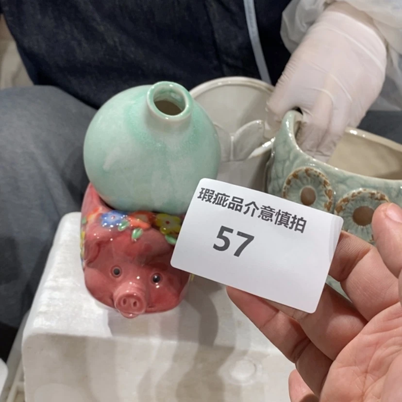 【闪购商品】摆件鸟****香陶瓷摆件瑕疵特卖