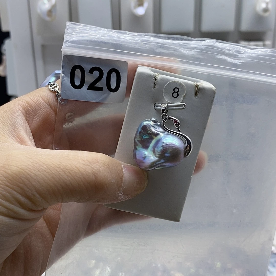 颈饰合金淡水珍珠