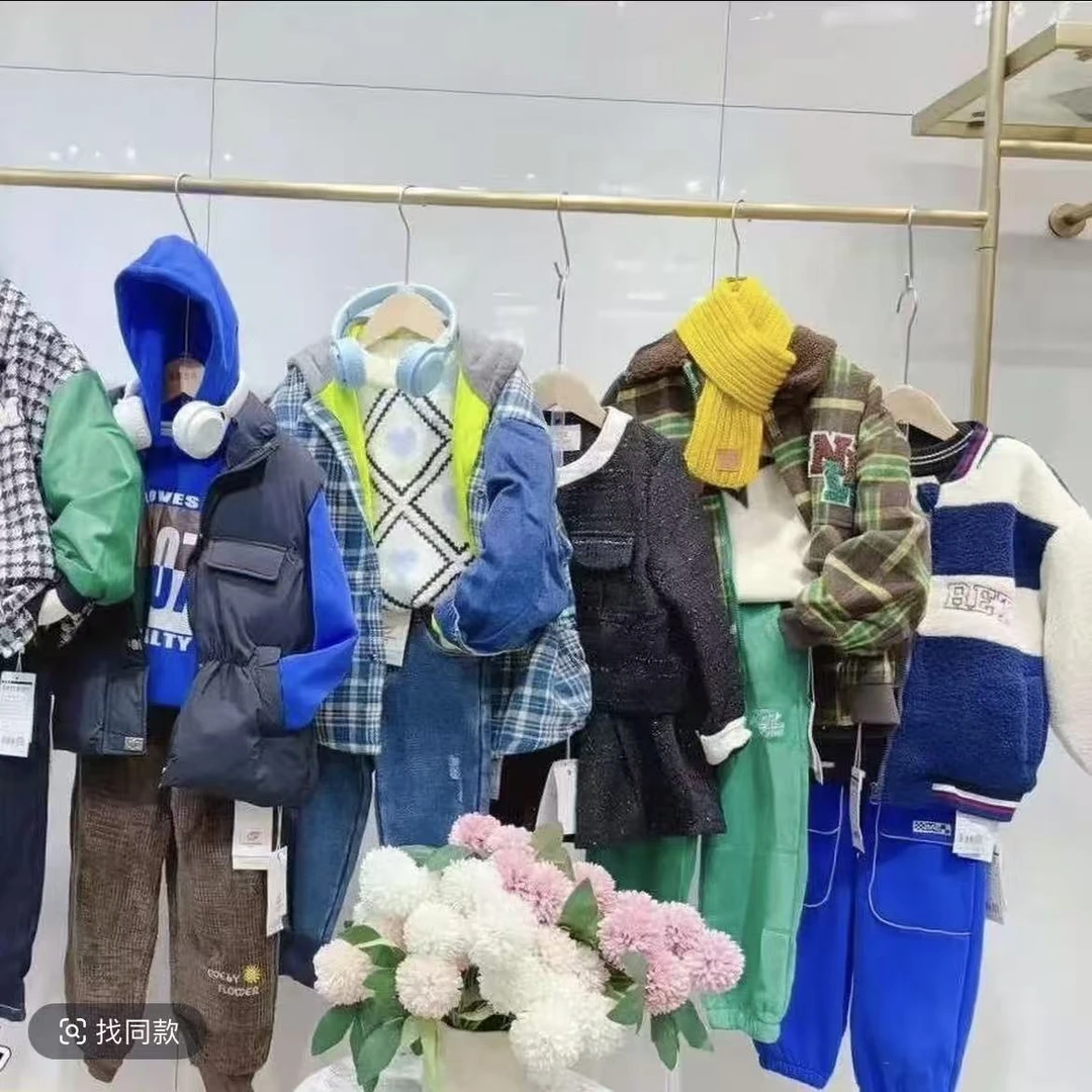 A6847#CYX-DD-BJ23319童装绿色卫衣