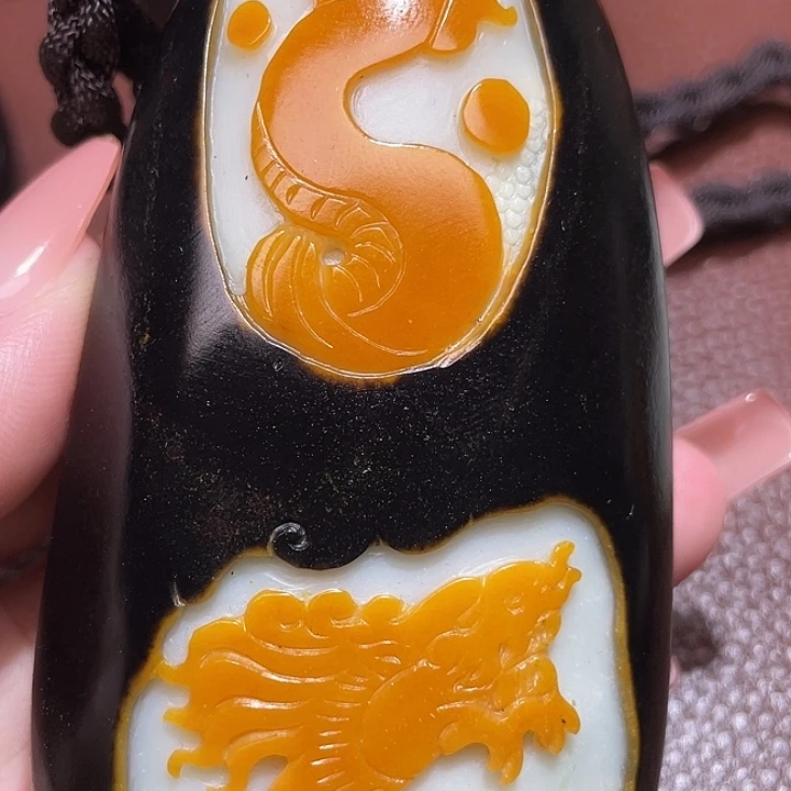 老***酷颈饰未镶嵌和田玉