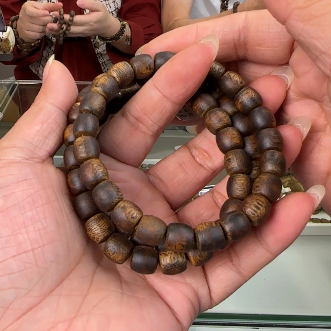 沉香手串多样性发1条09鼓珠千里香高货10克