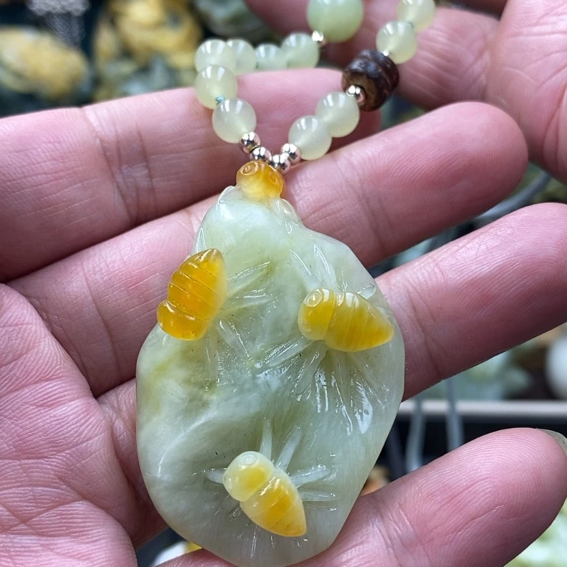 【闪购商品】未镶嵌岫玉吊坠