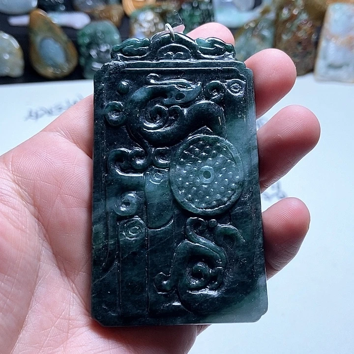 翡翠未镶嵌颈饰翡翠a货