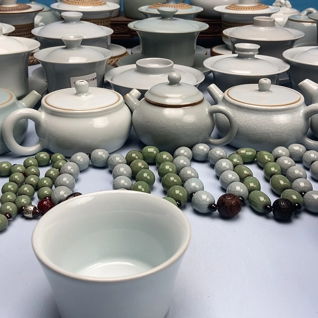 杯月白釉主人杯原矿原釉原产地