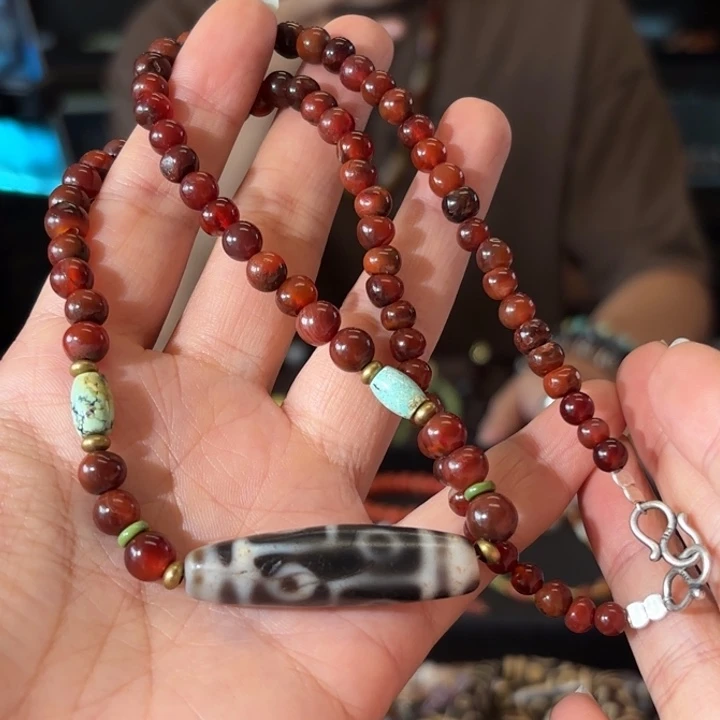 玛瑙/玉髓未镶嵌颈饰玛瑙