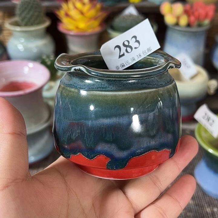 口5 手工花盆满30包邮