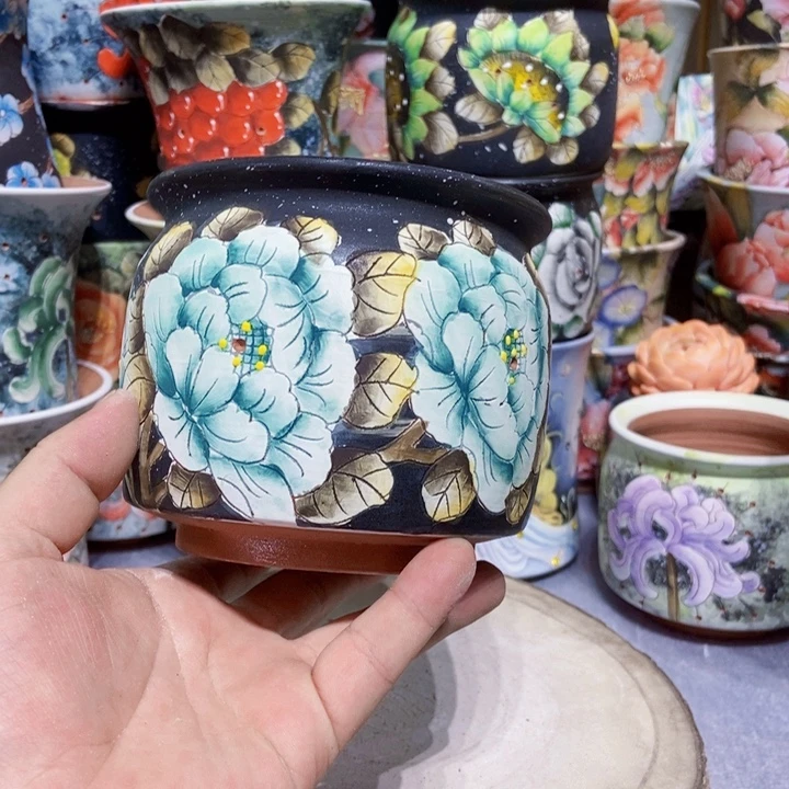 景德镇艺术手绘作品